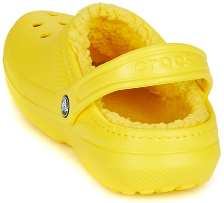 Crocs Classic Lined Clog 'Lemon' 203591-7A9 Details for Crocs Classic Lined Clog 'Lemon' 203591-7A9