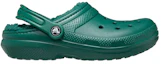 Lookbook Crocs经典款毛绒洞洞鞋翡翠绿 203591-302