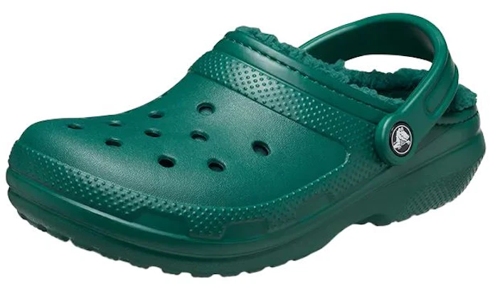 Crocs经典款毛绒洞洞鞋翡翠绿 203591-302 Shop Crocs经典款毛绒洞洞鞋翡翠绿 203591-302