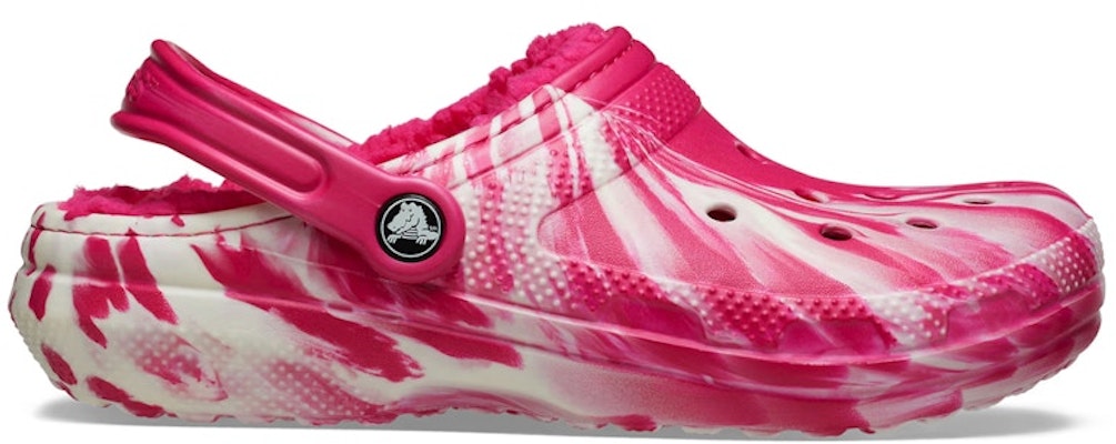 Crocs Classic Lined Clog Glow-in-The-Dark Marbled Dragon Fruit 211051-6ZQ Buy Crocs Classic Lined Clog Glow-in-The-Dark Marbled Dragon Fruit 211051-6ZQ