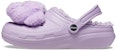 Crocs Klasik Berbulu Lazy Oaf Tiga Mata Teddy 207697-90H