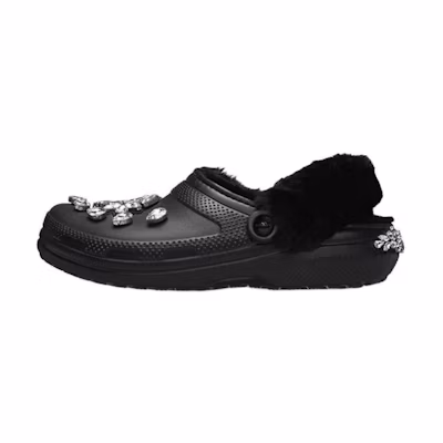 Crocs Classic Lined Clog Simone Rocha Black