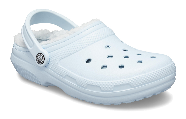 Lookbook Crocs Classic Lined Clog Slip-On 'Baby Blue' 203591-4JZ