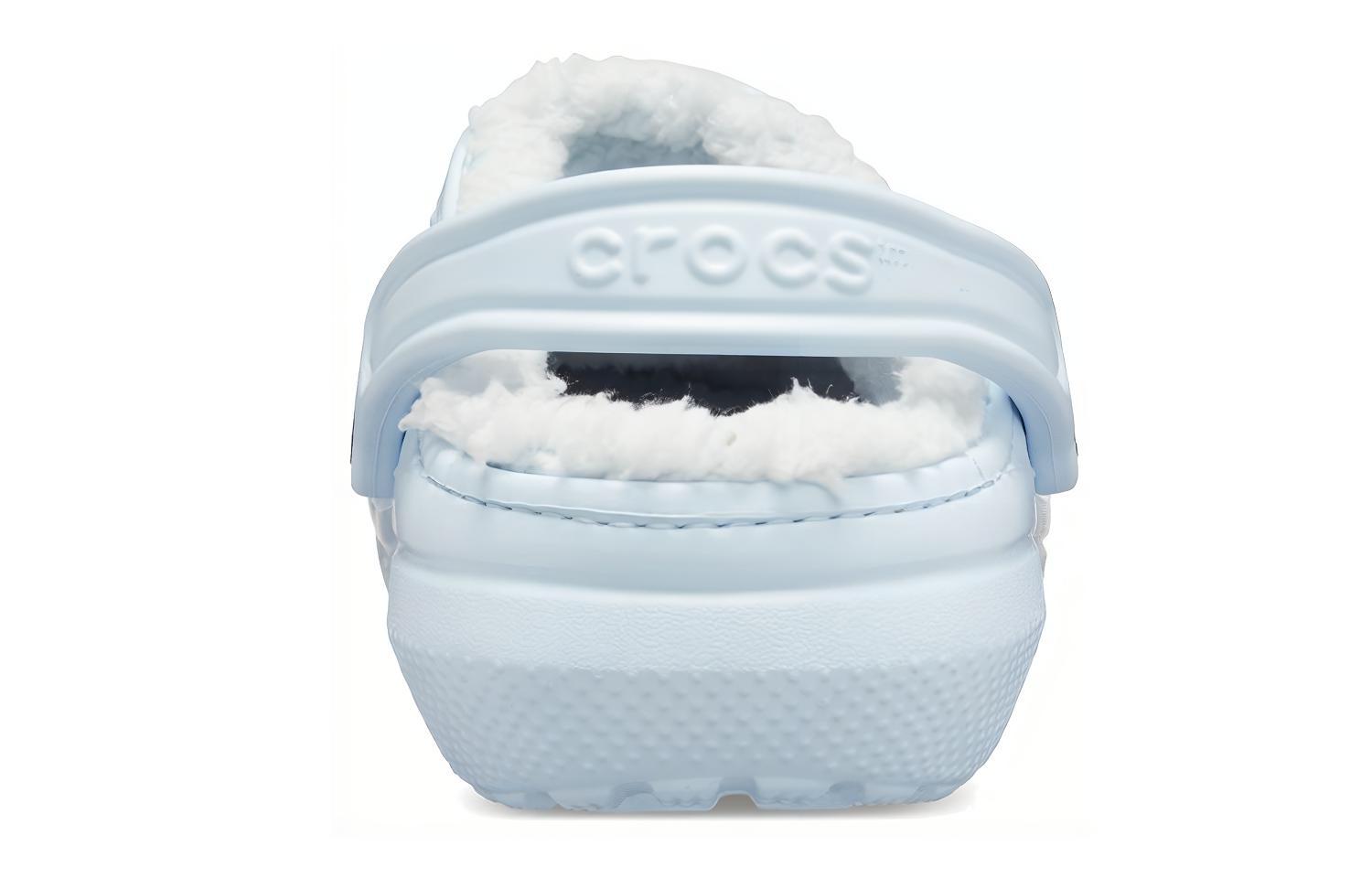 Details for Crocs Classic Lined Clog Slip-On 'Baby Blue' 203591-4JZ