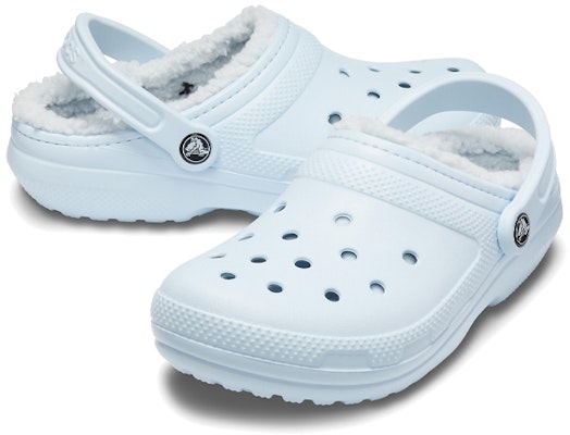 Crocs Classic Lined Clog Slip-On 'Baby Blue' 203591-4JZ Shop Crocs Classic Lined Clog Slip-On 'Baby Blue' 203591-4JZ