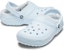 Crocs Classic Lined Clog Slip-On 'Baby Blue' - Selipar Kasual Biru Muda 203591-4JZ