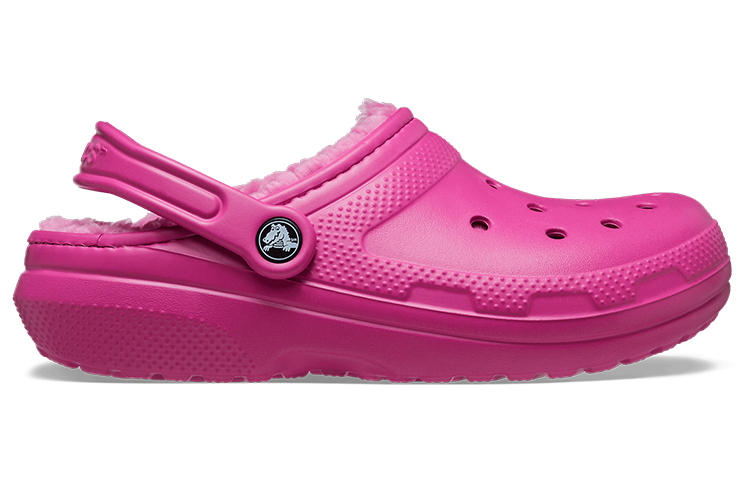 Order Crocs Classic Lined Clog Unisex Lila Rot Sandalen 203591-6SV