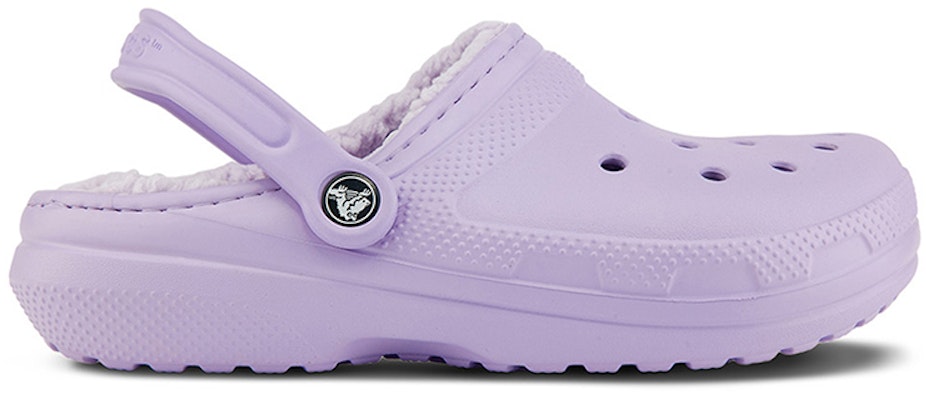 Crocs Classic Lined Clogs 'Lavender' 203591-50P Order Crocs Classic Lined Clogs 'Lavender' 203591-50P