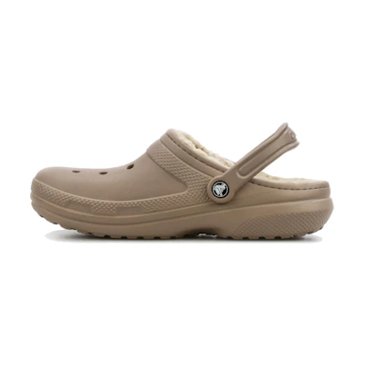 Crocs Classic Lined Clogs 'Mushroom Bone'