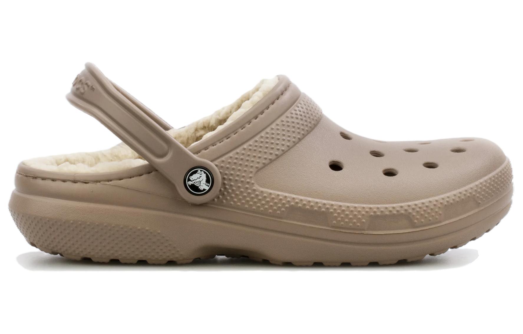Lookbook Crocs Classic Foderati Zoccoli ''Mushroom Bone'' 203591-2YB