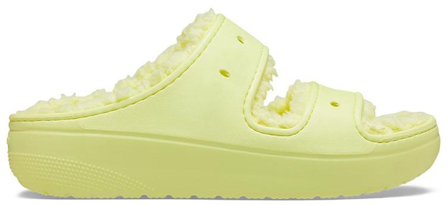 Crocs Classic Lined Fuzzy Slippers 'Kuning' untuk Kenyamanan Hangat. 207446-75U Order Crocs Classic Lined Fuzzy Slippers 'Kuning' untuk Kenyamanan Hangat. 207446-75U