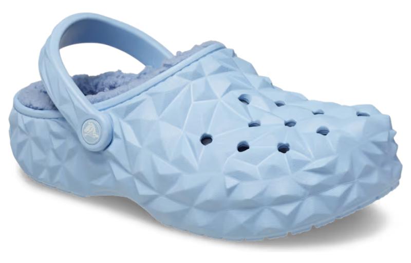 Shop Crocs Classic Lined Geometric Clogs 'Blue' 210069-4NS