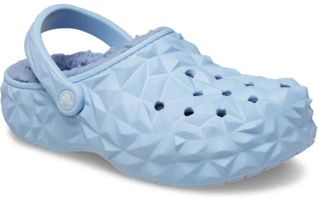 Crocs Classic Lined Geometric Clogs 'Blue' 210069-4NS Shop Crocs Classic Lined Geometric Clogs 'Blue' 210069-4NS