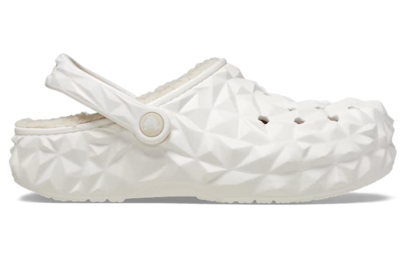 Order Crocs Classic Lined Geometric Clogs 'Putih' 210069-100