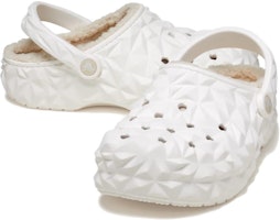 Crocs Classic Lined Geometric Clogs 'Putih' 210069-100 Shop Crocs Classic Lined Geometric Clogs 'Putih' 210069-100