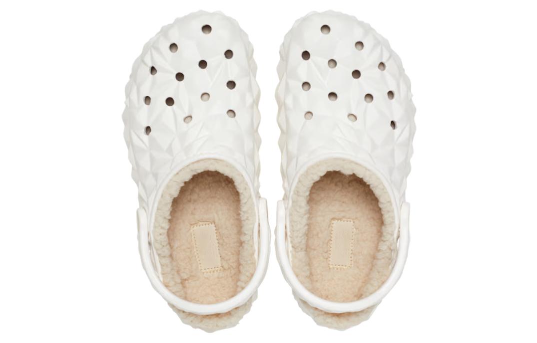 Details for Crocs Classic Foderate Geometriche Zoccoli ''Bianche'' 210069-100