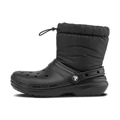 Crocs Classic Lined Neo Puff Boots 'Black'