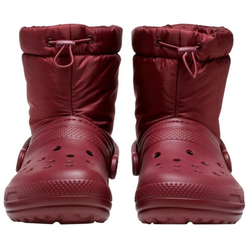Lookbook Crocs Classic Lined Neo Puff Boots 'Red' 206630-612