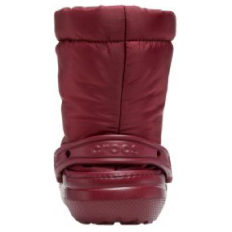 Shop Crocs Classic Lined Neo Puff Boots 'Red' 206630-612
