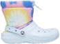 Order But Crocs Klasik Berlapis Neo Puff 'Tie Dye Mineral Blue' 207328-002