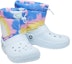 Lookbook But Crocs Klasik Berlapis Neo Puff 'Tie Dye Mineral Blue' 207328-002