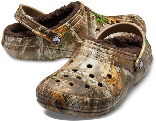 Realtree x Crocs Classic Lined Clog 'Edge Camo' 205377-280 Shop Realtree x Crocs Classic Lined Clog 'Edge Camo' 205377-280