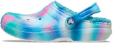 Buy Crocs Classic Lined Solarized Clogs 'White Blue Aqua' 207560-4SU