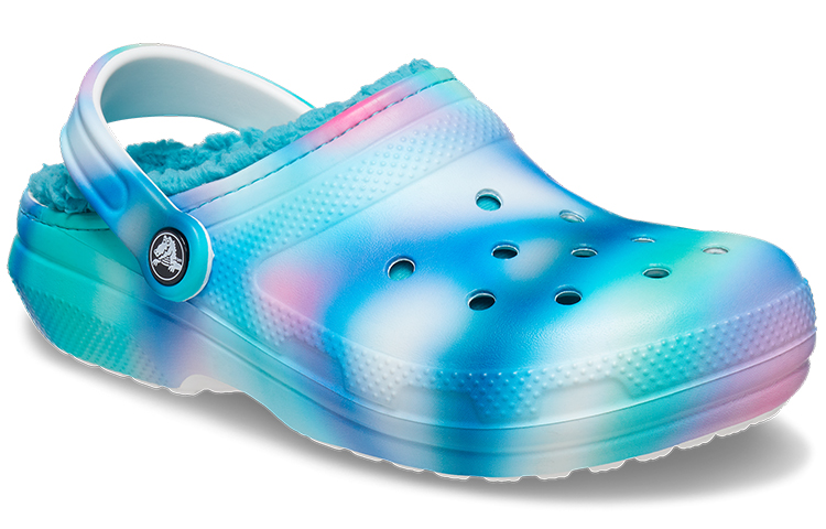 Lookbook Crocs Classic Lined Solarized Clogs 'White Blue Aqua' 207560-4SU