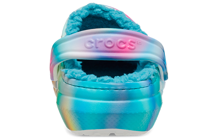 Details for Crocs Classic Lined Solarized Clogs 'White Blue Aqua' 207560-4SU