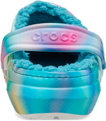 Crocs Classic Lined Solarized Clogs 'White Blue Aqua' 207560-4SU Details for Crocs Classic Lined Solarized Clogs 'White Blue Aqua' 207560-4SU