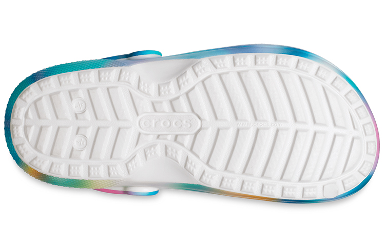 Sizing Crocs Classic Lined Solarized Clogs 'White Blue Aqua' 207560-4SU