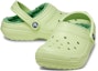 Shop Crocs Classic Lined Unisex Blue Sandals 203591-335