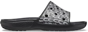 Order Crocs Classic Logo Motion Ciabatte ''Nero Bianco'' 206124-066