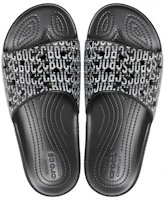 Purchase Crocs Classic Logo Motion Sandal 'Hitam Putih' 206124-066