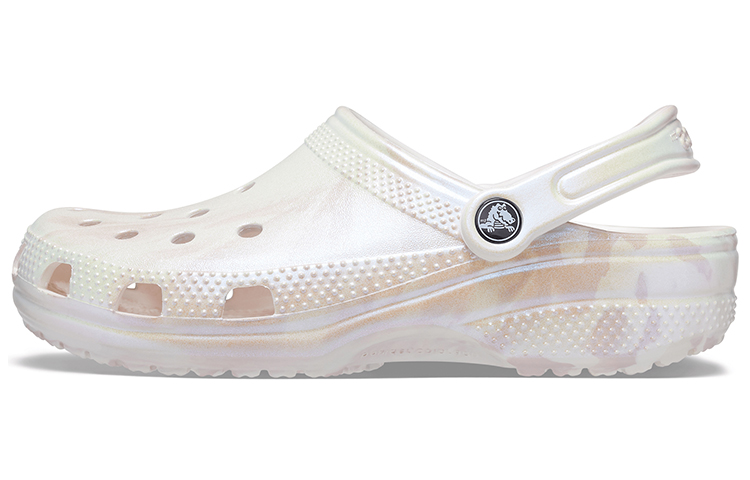 Crocs Classic Marble Clogs 'White Pink'