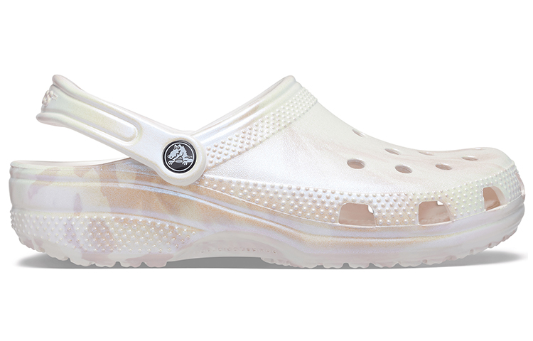 Crocs Classic Marble Clogs 'White Pink' 圖 2