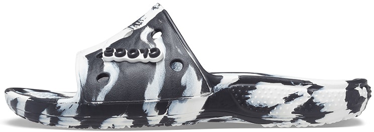 crocs-classic-marble-sports-slippers-unisex-black-white-206879-103