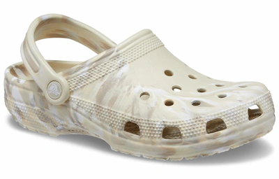 Crocs Classic Marbled Clog 'Bone & Multi'