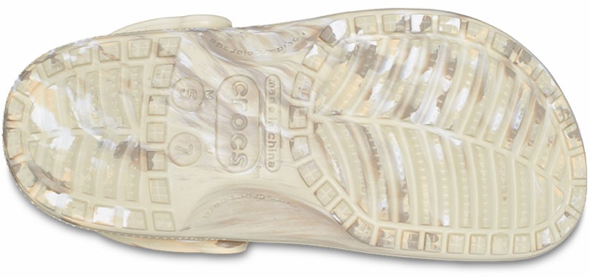 Crocs Classic Marbled Clog 'Bone & Multi' 206867-2Y3 Details for Crocs Classic Marbled Clog 'Bone & Multi' 206867-2Y3