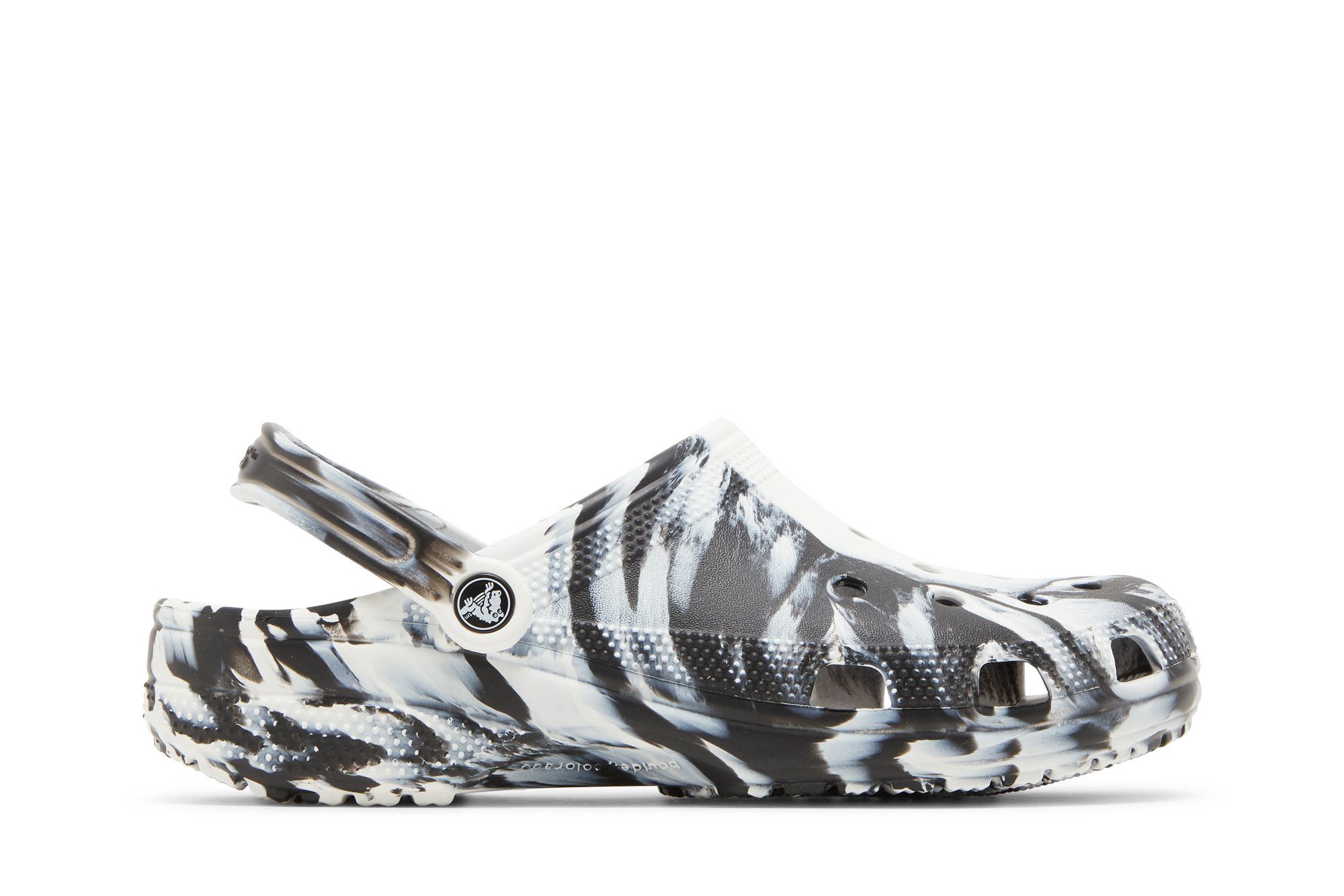 Buy Crocs Classic Zuecos Marmoleados 'Blanco Negro' 206867-103