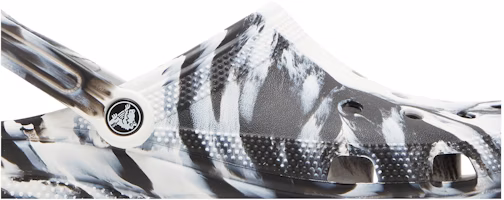 크록스 클래식 마블 클로그 '화이트 블랙' 206867-103 Order 크록스 클래식 마블 클로그 '화이트 블랙' 206867-103