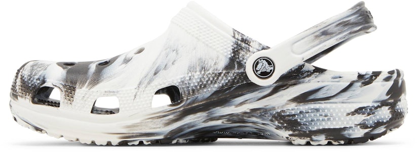 Crocs Classic Marbled Clog 'Putih Hitam' 206867-103 Lookbook Crocs Classic Marbled Clog 'Putih Hitam' 206867-103