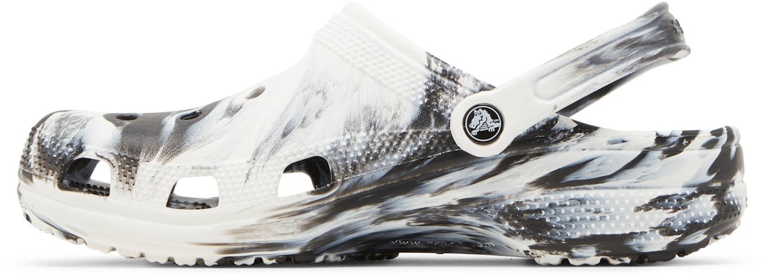 Crocs Classic Marbled Clog 'White Black' 206867-103 Lookbook Crocs Classic Marbled Clog 'White Black' 206867-103