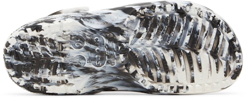 크록스 클래식 마블 클로그 '화이트 블랙' 206867-103 Shop 크록스 클래식 마블 클로그 '화이트 블랙' 206867-103