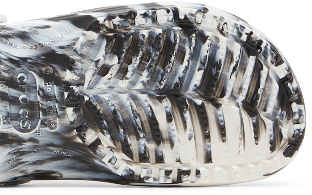 Crocs Classic Marbled Clog 'White Black' 206867-103 Purchase Crocs Classic Marbled Clog 'White Black' 206867-103