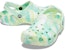 Crocs Classic Marbled Clogs 'Hijau Kuning' 206867-3U5