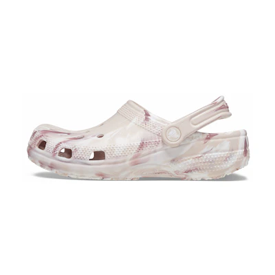Crocs Classic Marbled Clogs 'White Pink'