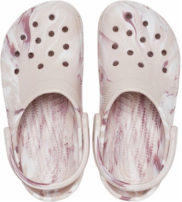 Crocs Classic Marbled Clogs 'Putih Merah Jambu' 206867-6WS Shop Crocs Classic Marbled Clogs 'Putih Merah Jambu' 206867-6WS