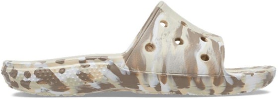 Sandalias Crocs Clásicas Marmoleadas 'Blanco Marrón' 206879-2Y3 Order Sandalias Crocs Clásicas Marmoleadas 'Blanco Marrón' 206879-2Y3