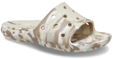 Sandalias Crocs Clásicas Marmoleadas 'Blanco Marrón' 206879-2Y3 Lookbook Sandalias Crocs Clásicas Marmoleadas 'Blanco Marrón' 206879-2Y3